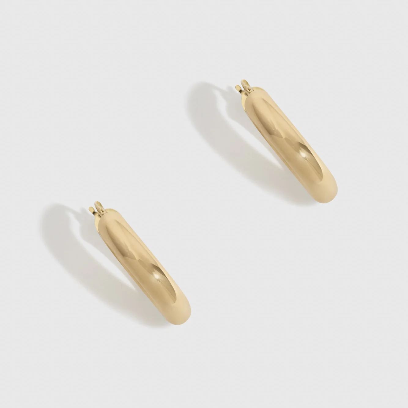 Chunky Tube Hoops - Image 3