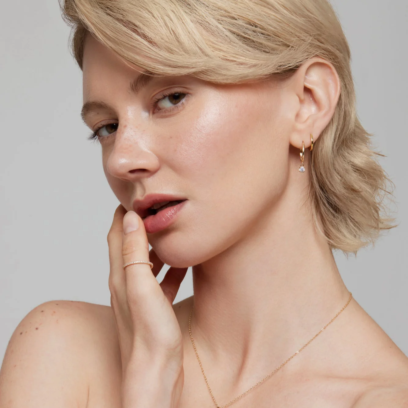 Classic Huggie Hoops - Image 4