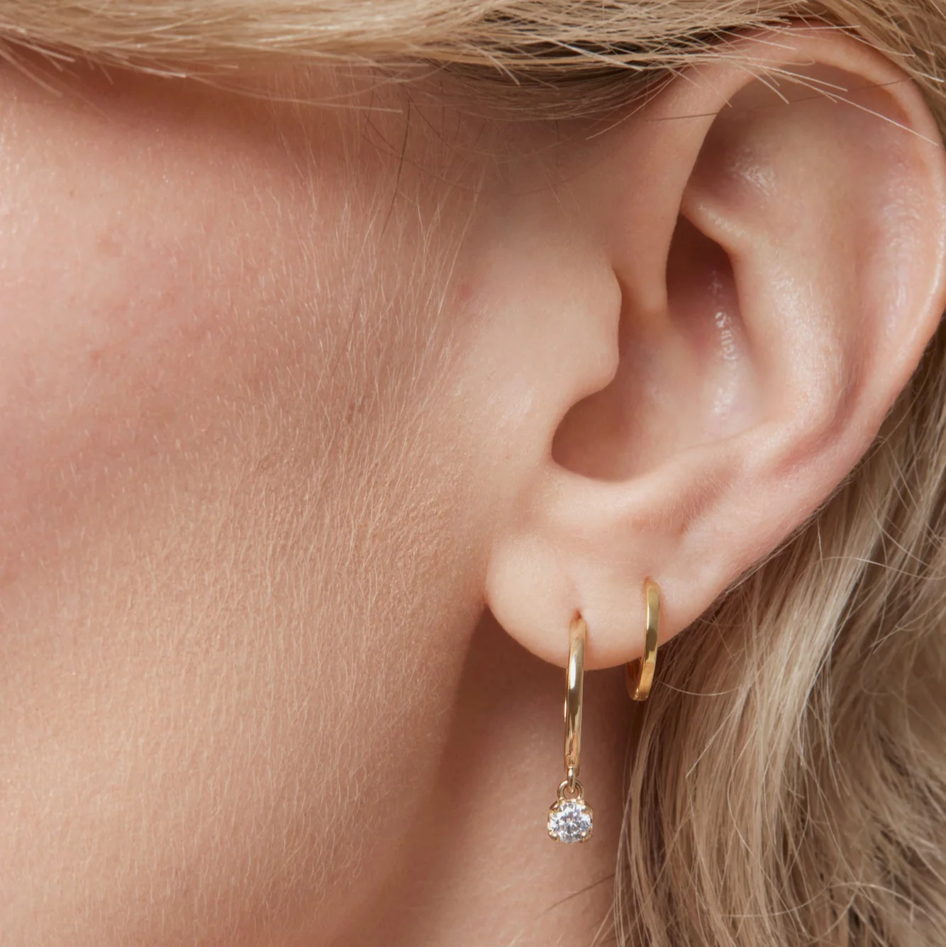Classic Huggie Hoops - Image 9