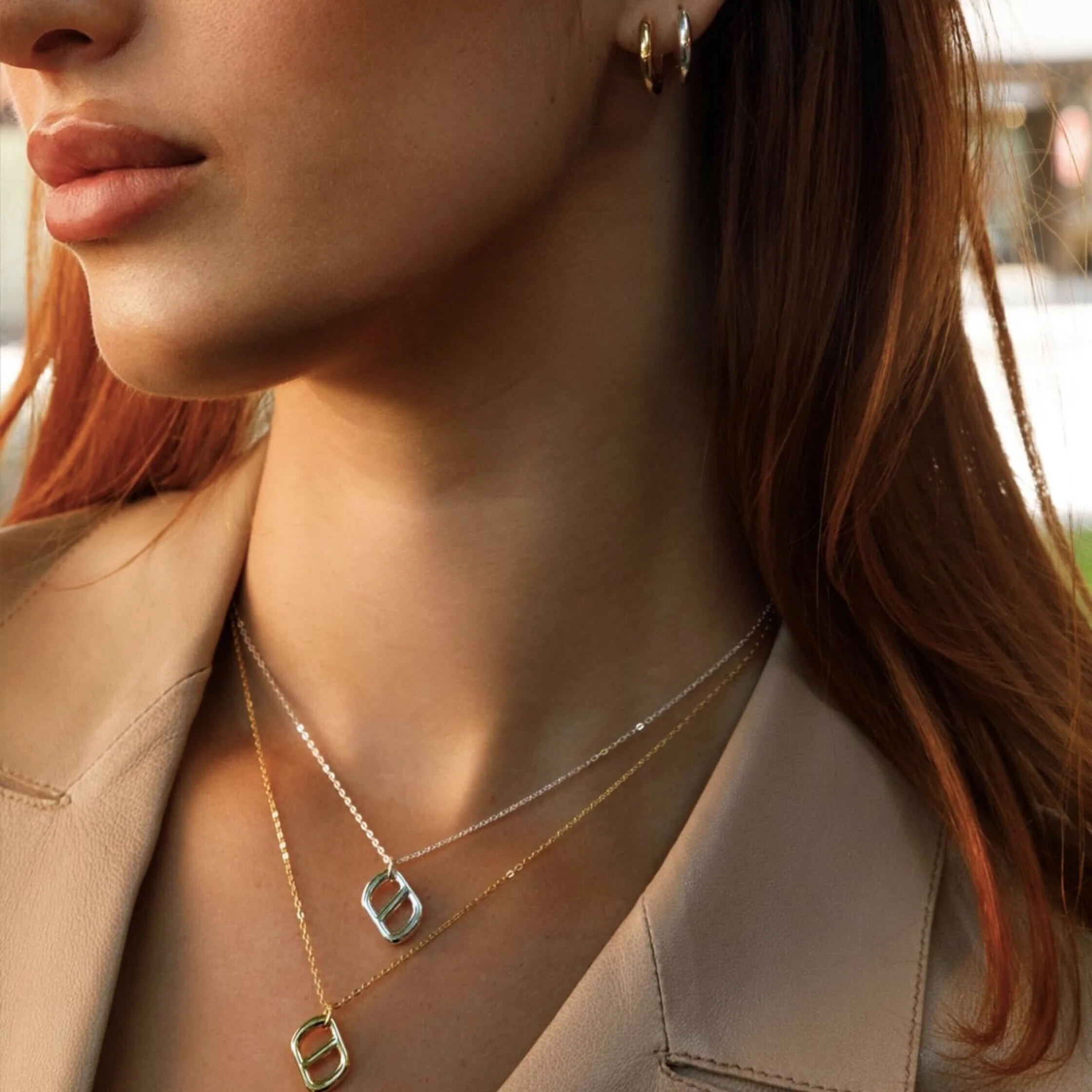 Classic Plain Huggie Earrings - Image 8