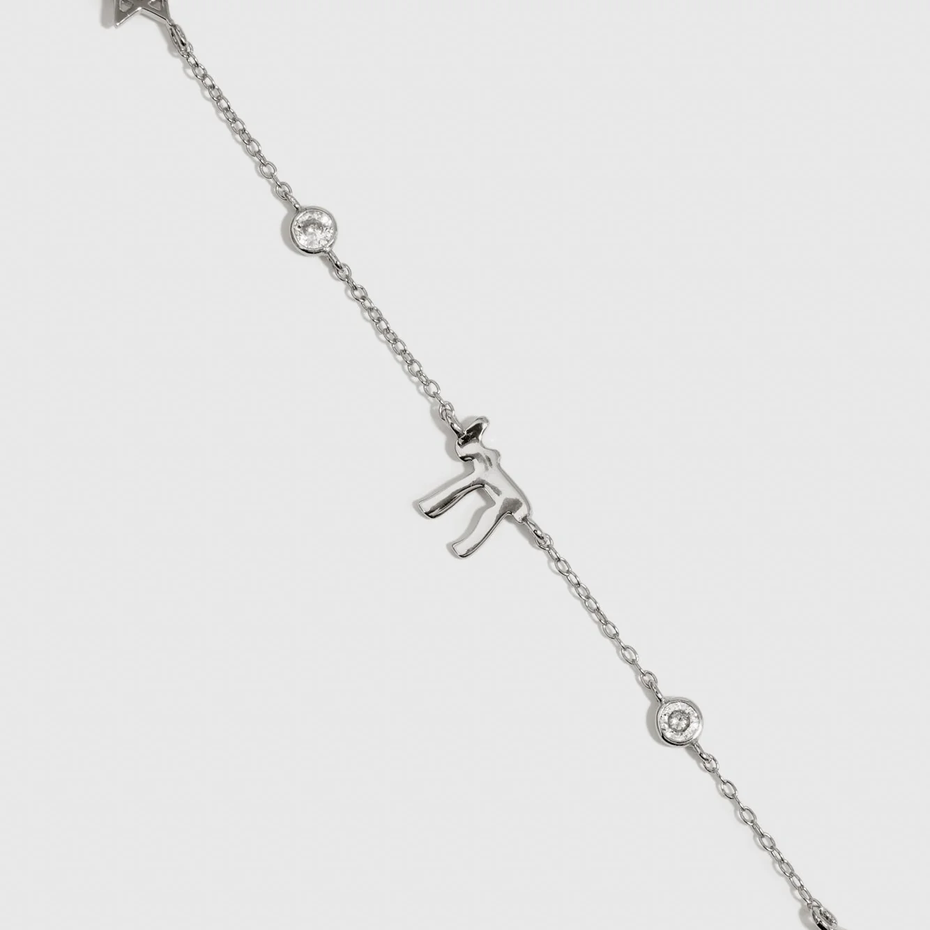 Dainty Star of David & Chai Necklace - Image 3