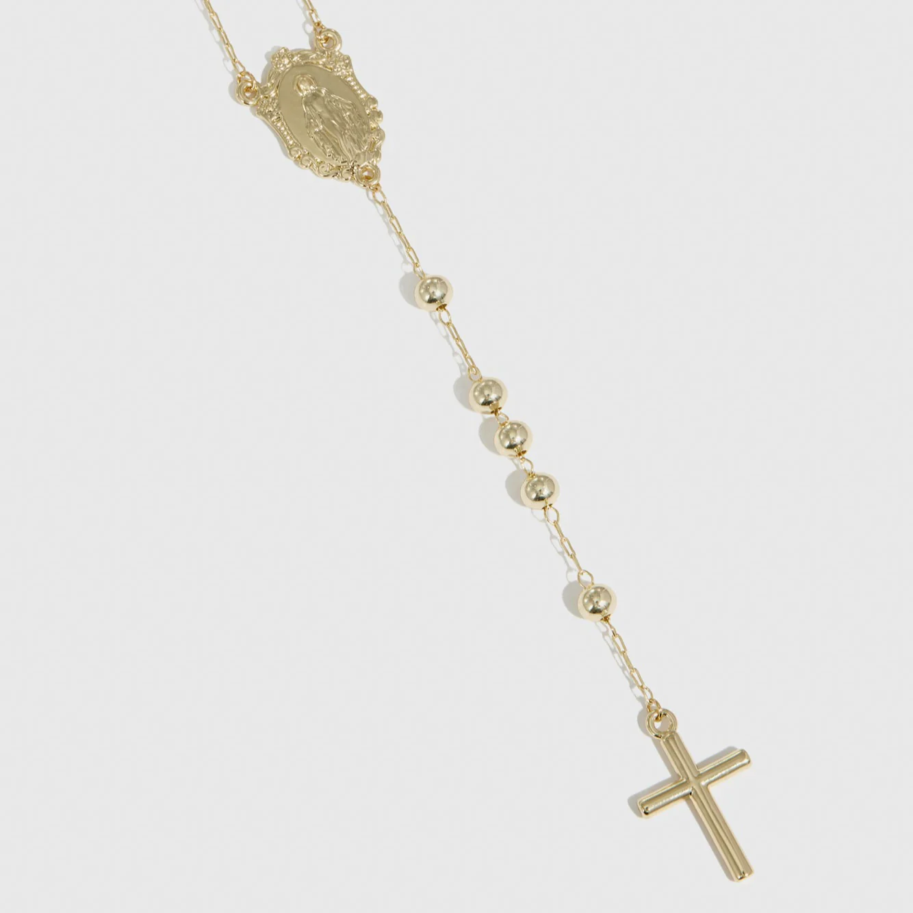 Faith Rosary Necklace - Image 4