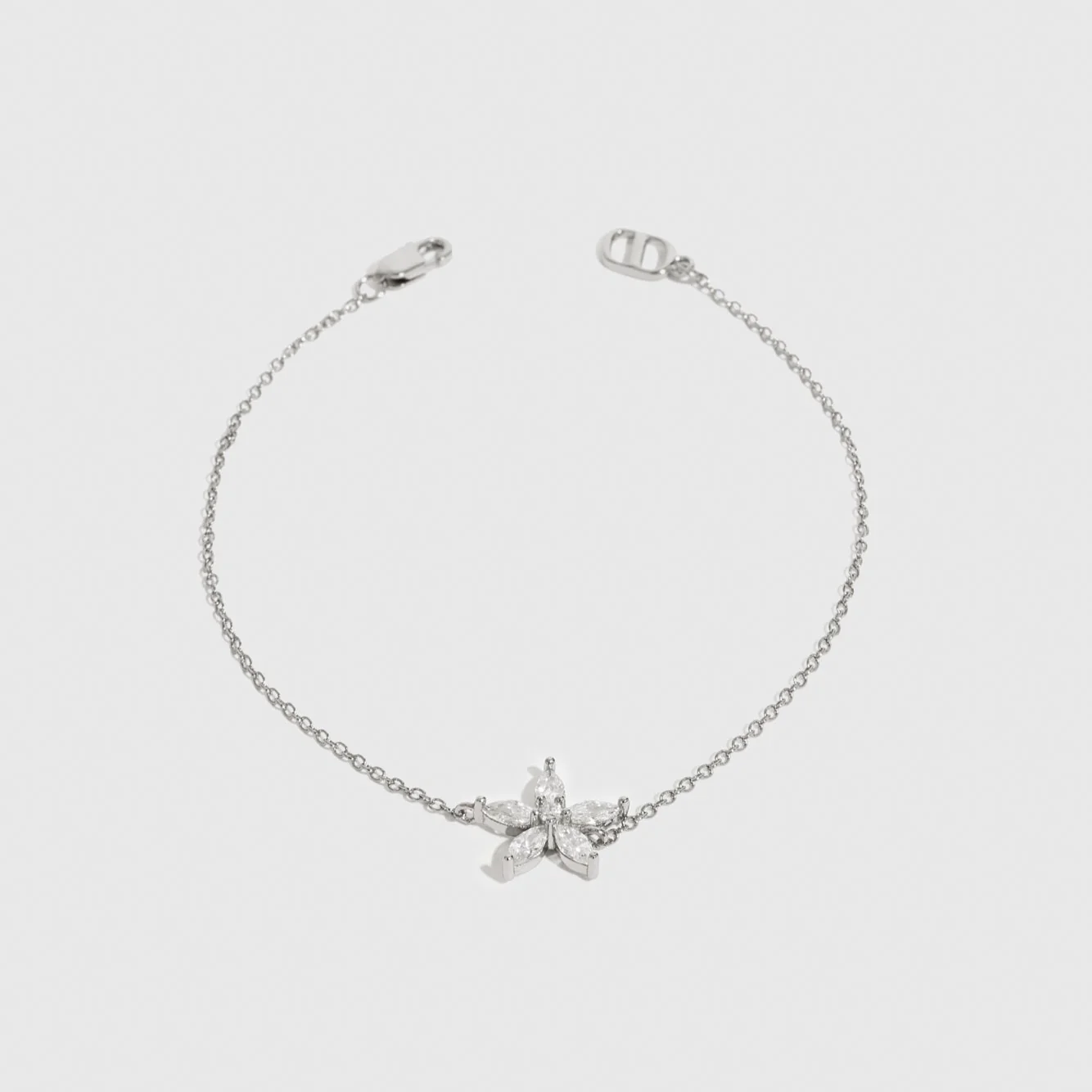 Flower Solitaire Bracelet