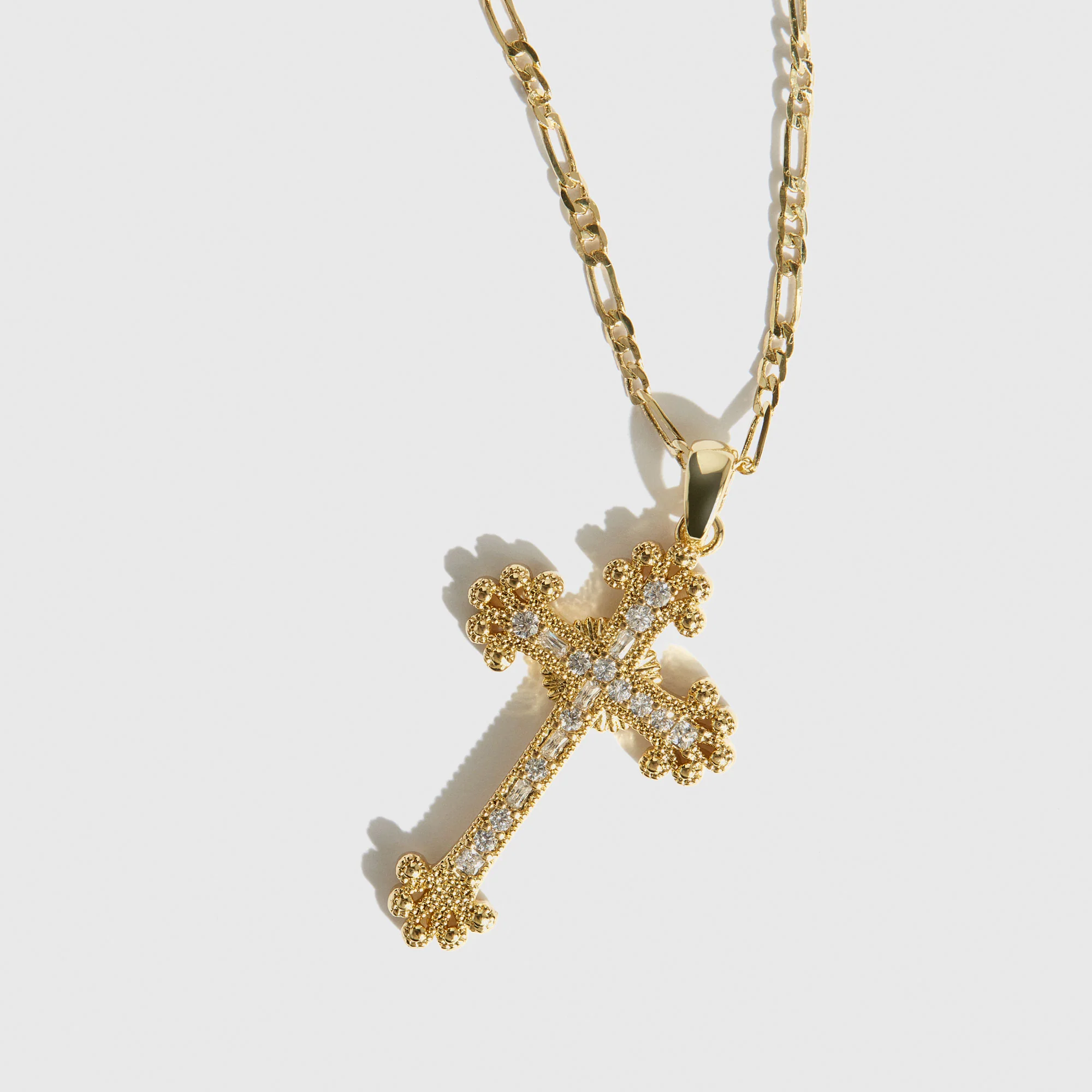 Goth Cross Necklace - Image 4