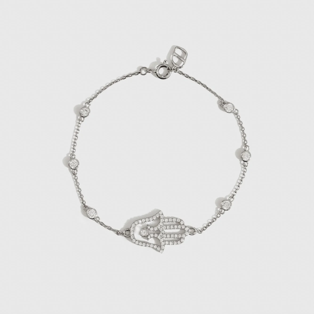 Hamsa Pavé Bracelet