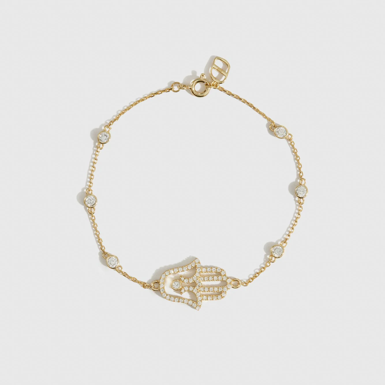 Hamsa Pavé Bracelet