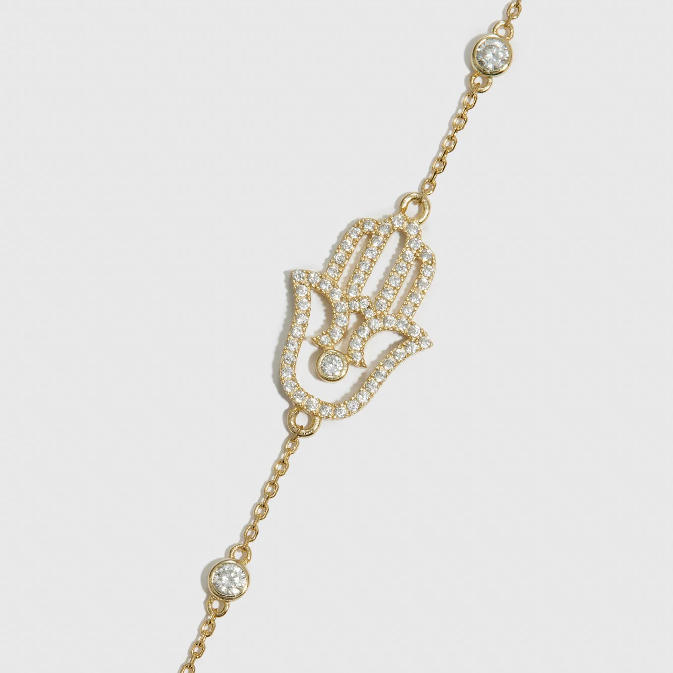 Hamsa Pavé Bracelet - Image 3