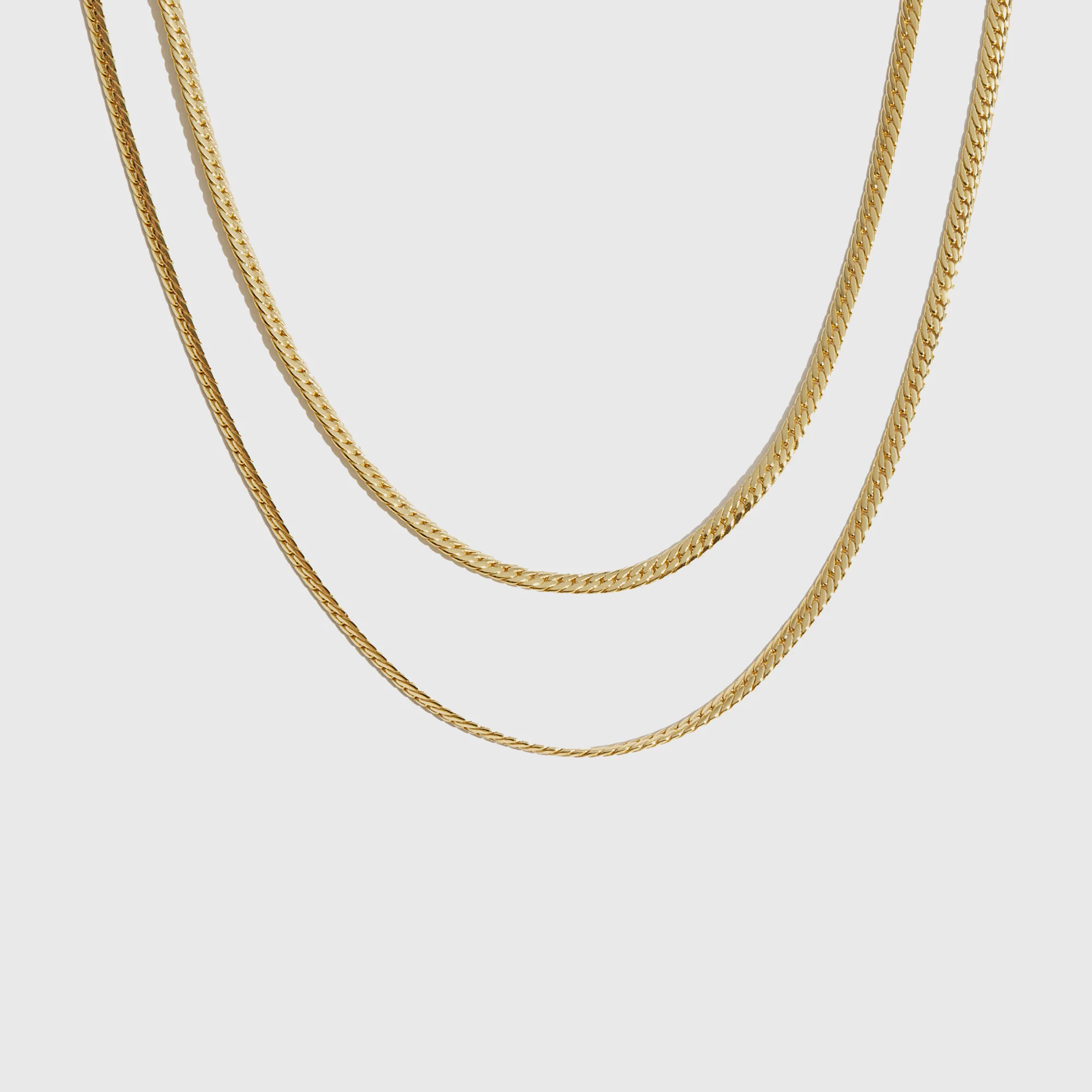 Layered necklace