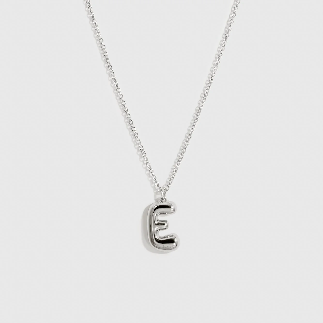 Liquid Bubble Letter Pendant