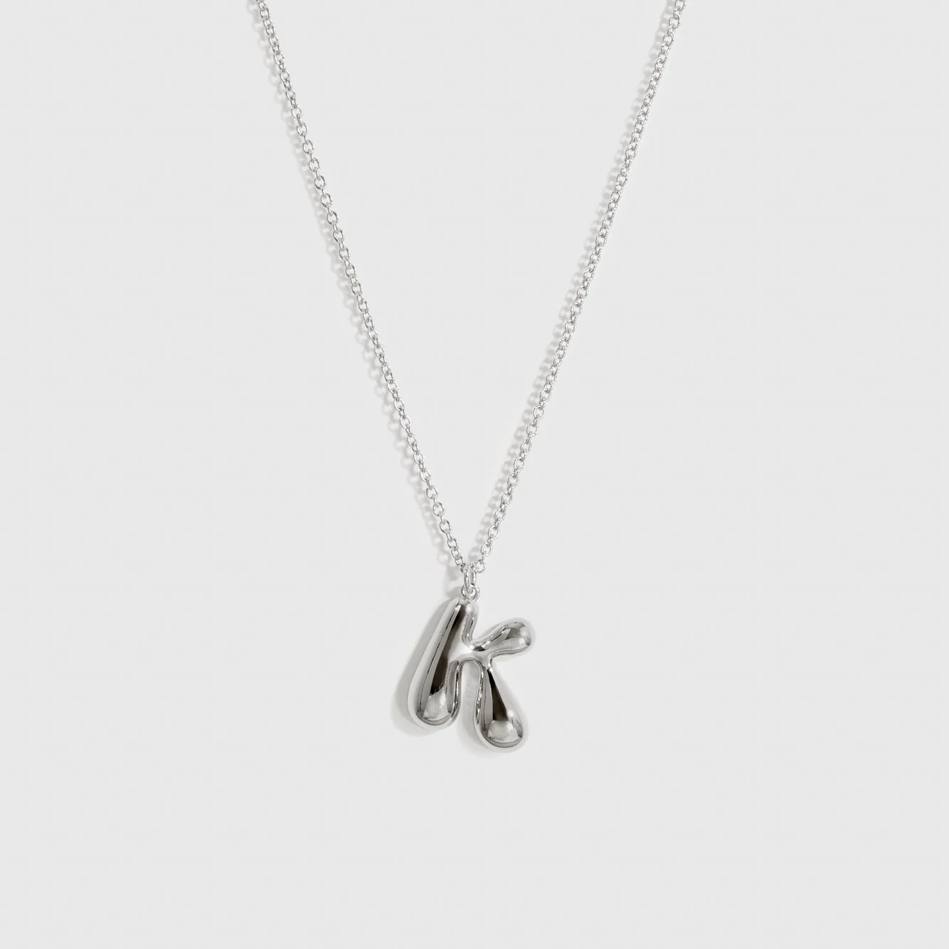 Liquid Bubble Letter Pendant - Image 4