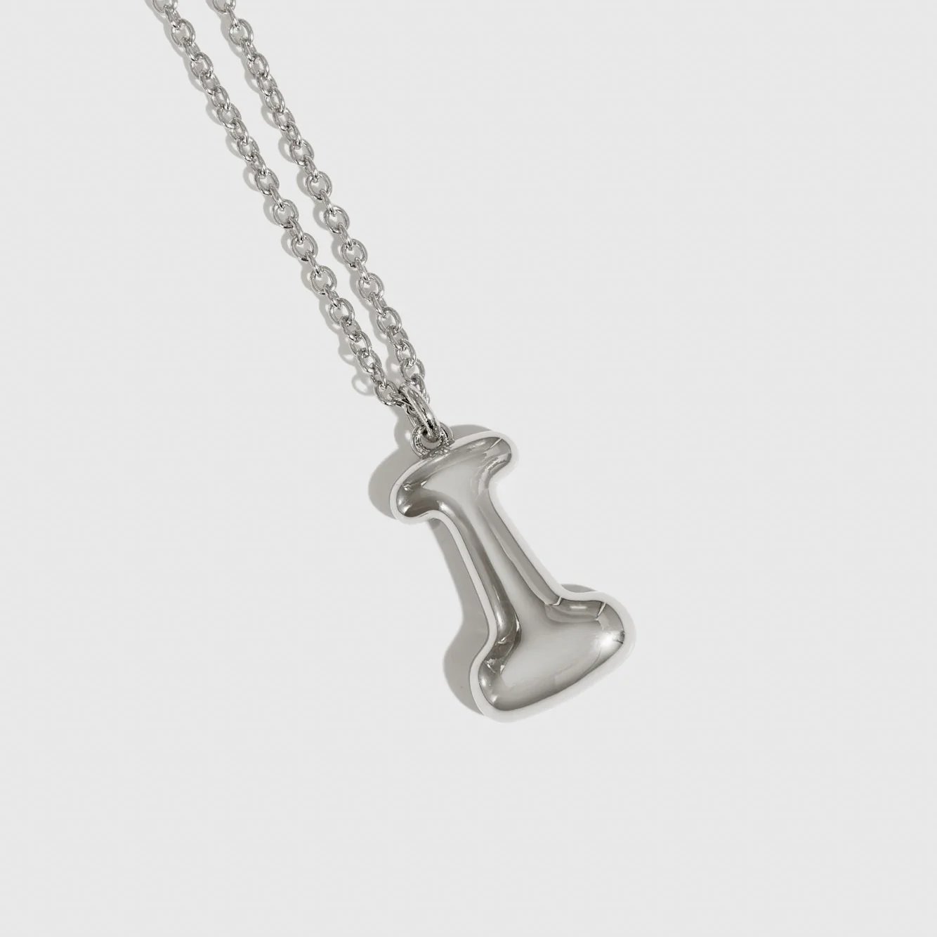 Liquid Bubble Letter Pendant - Image 7
