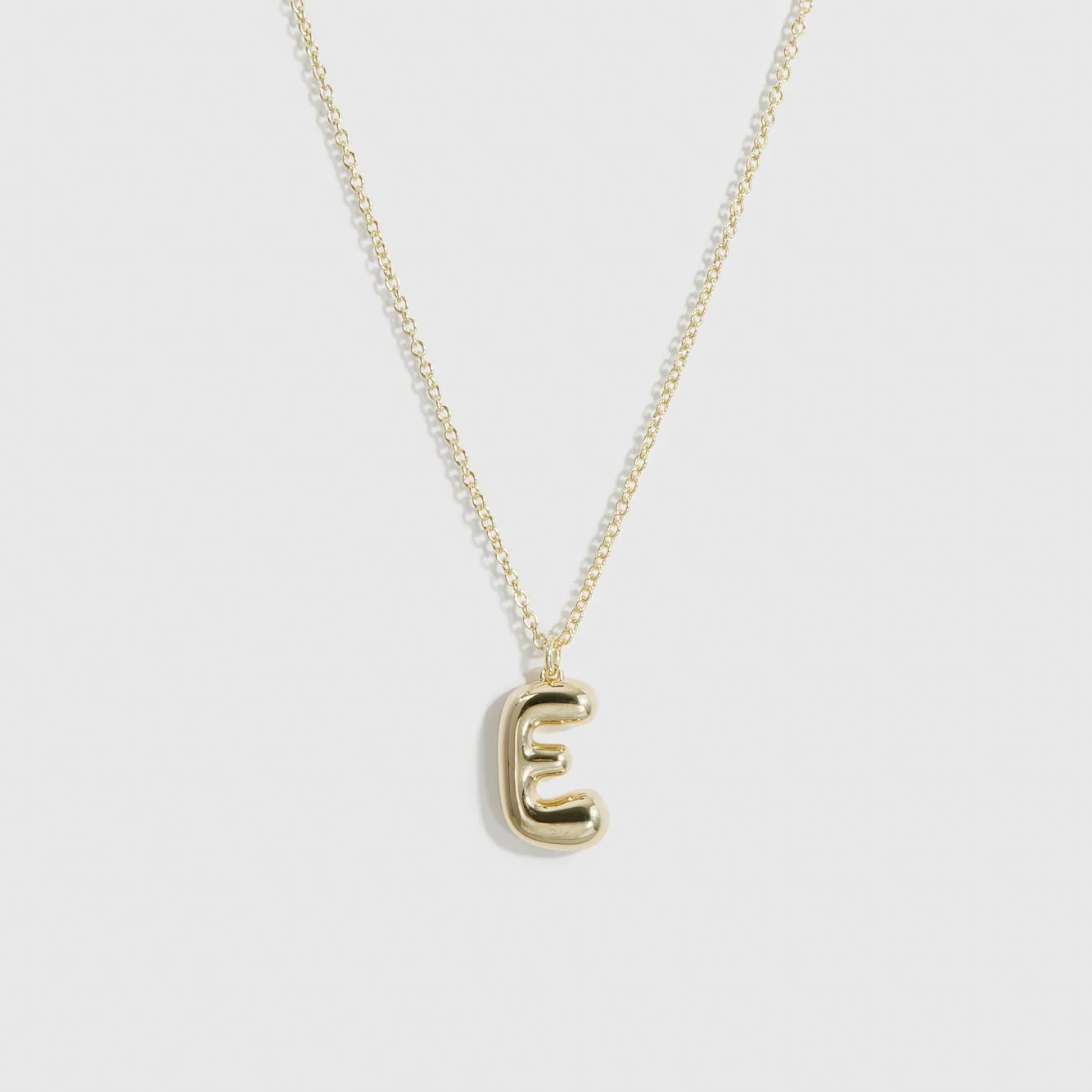 Liquid Bubble Letter Pendant