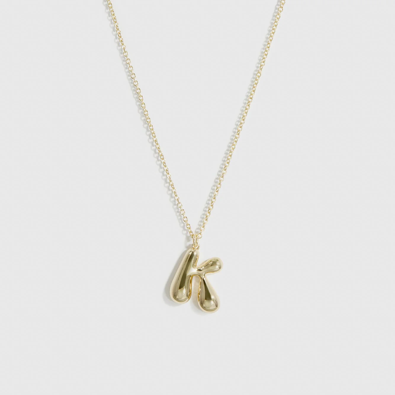 Liquid Bubble Letter Pendant - Image 5