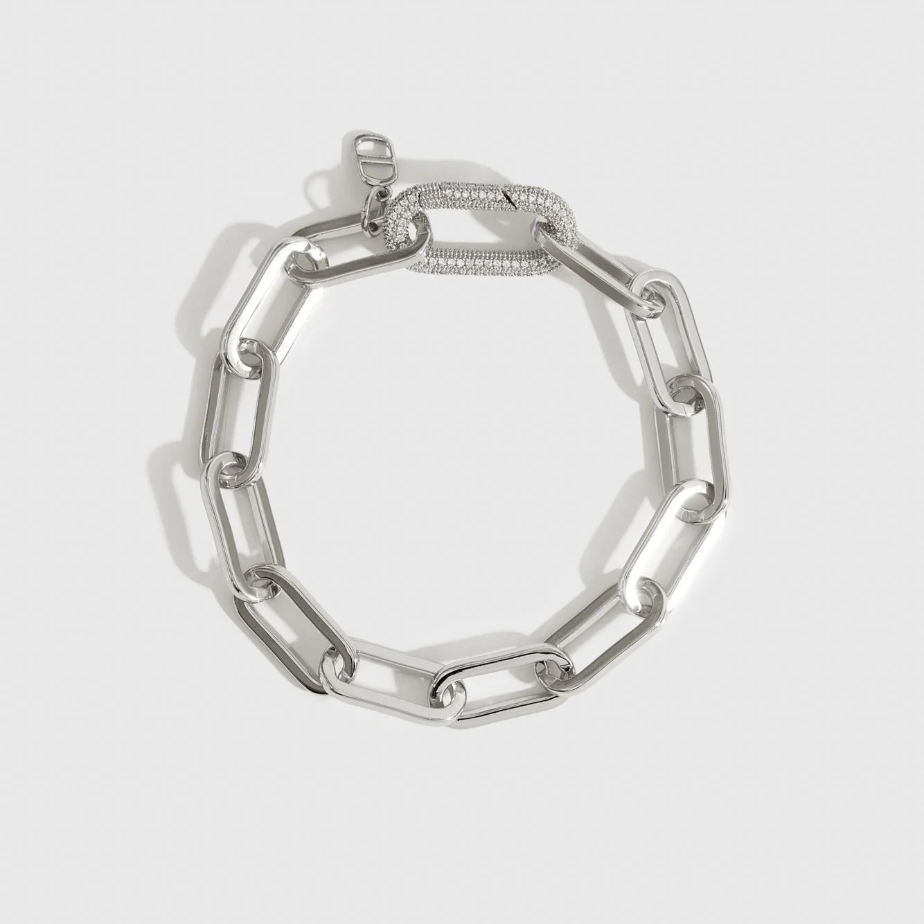 Maximalist Paper Clips Bracelet