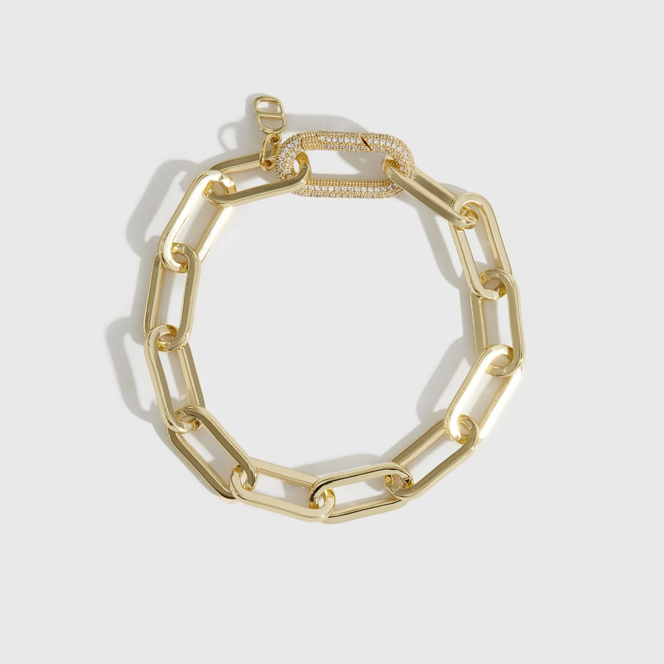Maximalist Paper Clips Bracelet