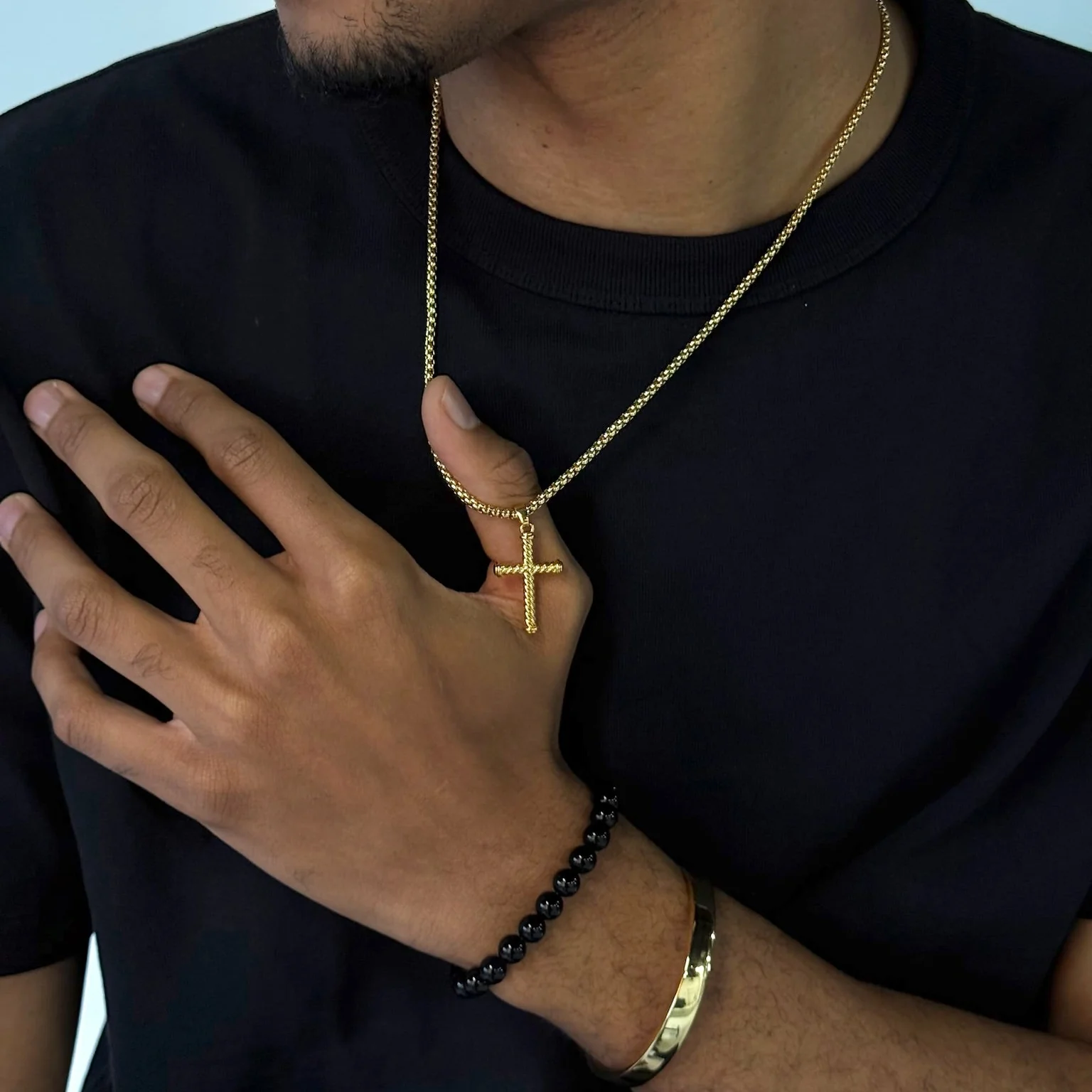 Men Cuff Bracelet - Image 2