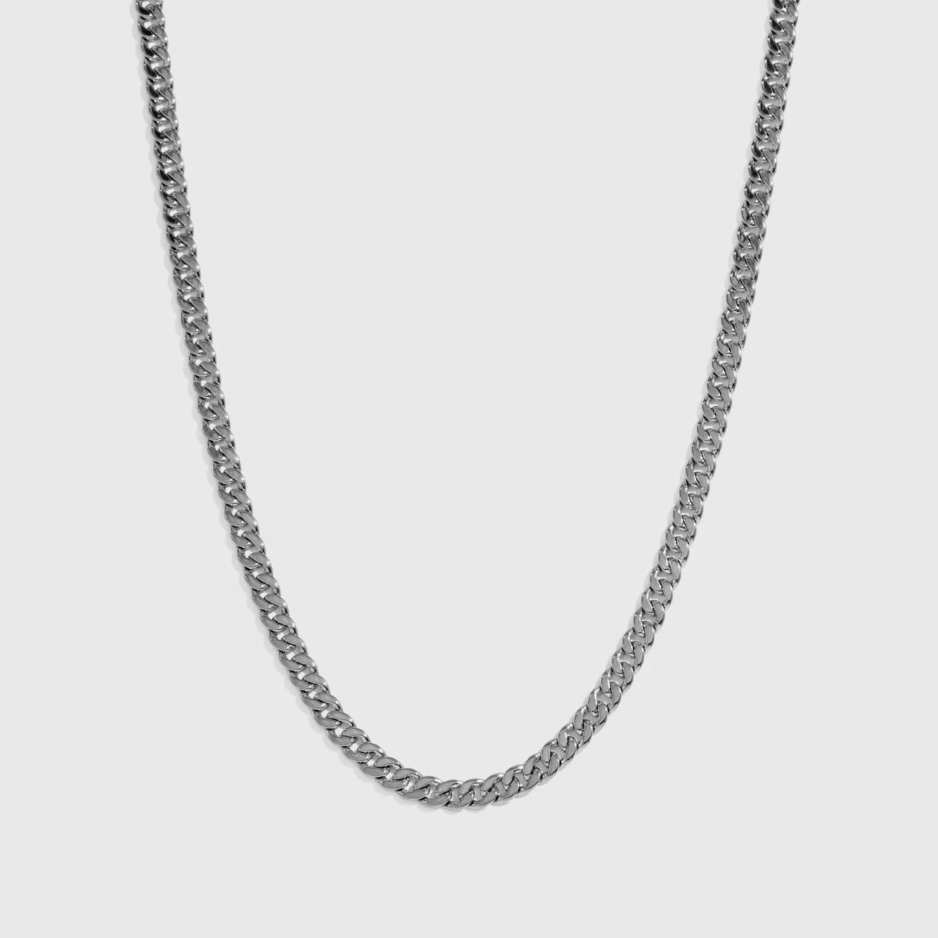 Men Curb Chain Necklace