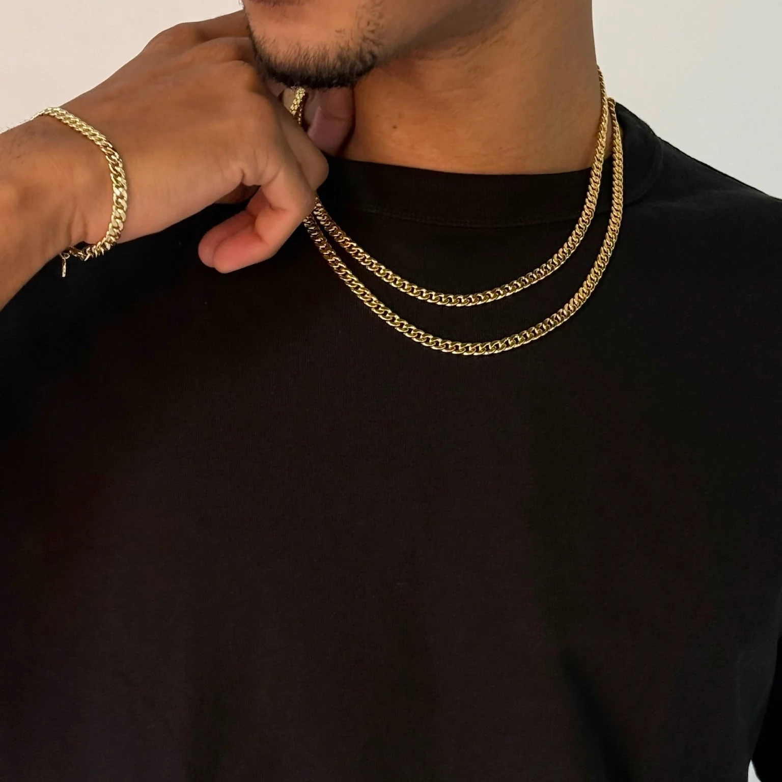 Men Curb Chain Bracelet - Image 4