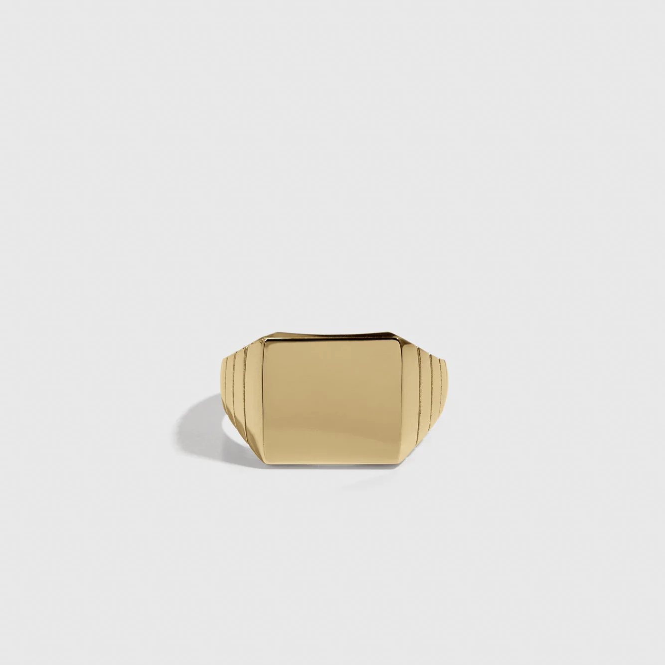 Men Square Signet Ring