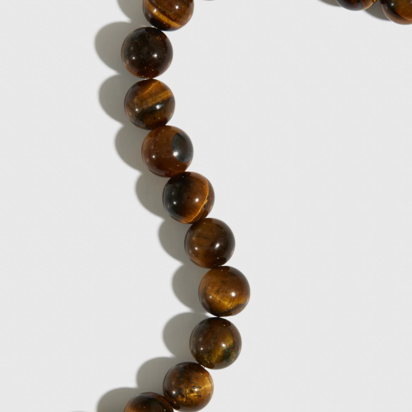 Men Tiger Eye Gemstone Beads Bracelet - Image 3