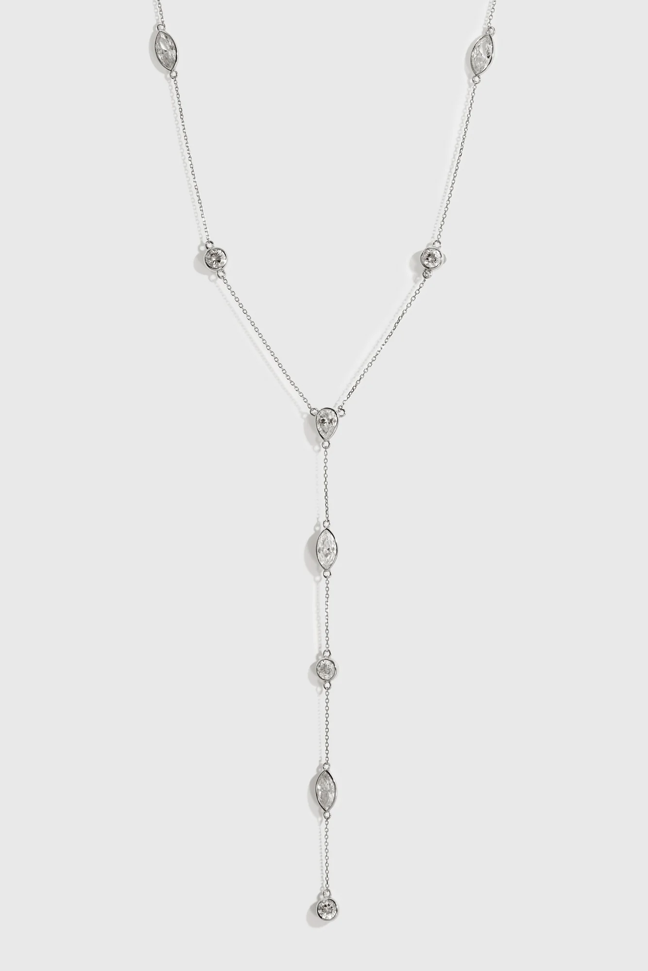 Multi-Cut Lariat Necklace - Image 3