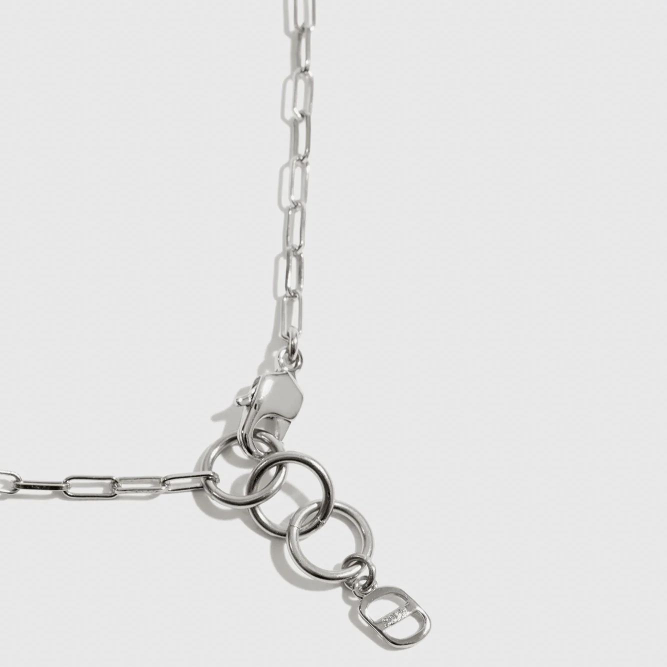 Multi Paperclips & Pearls Necklace - Image 5