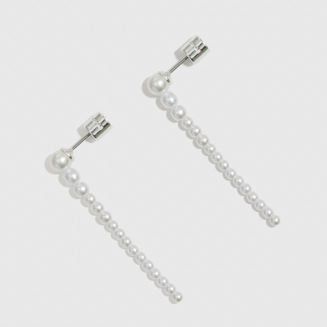 Multi Pearls Ear Cuff & Earrings Duo - Image 5