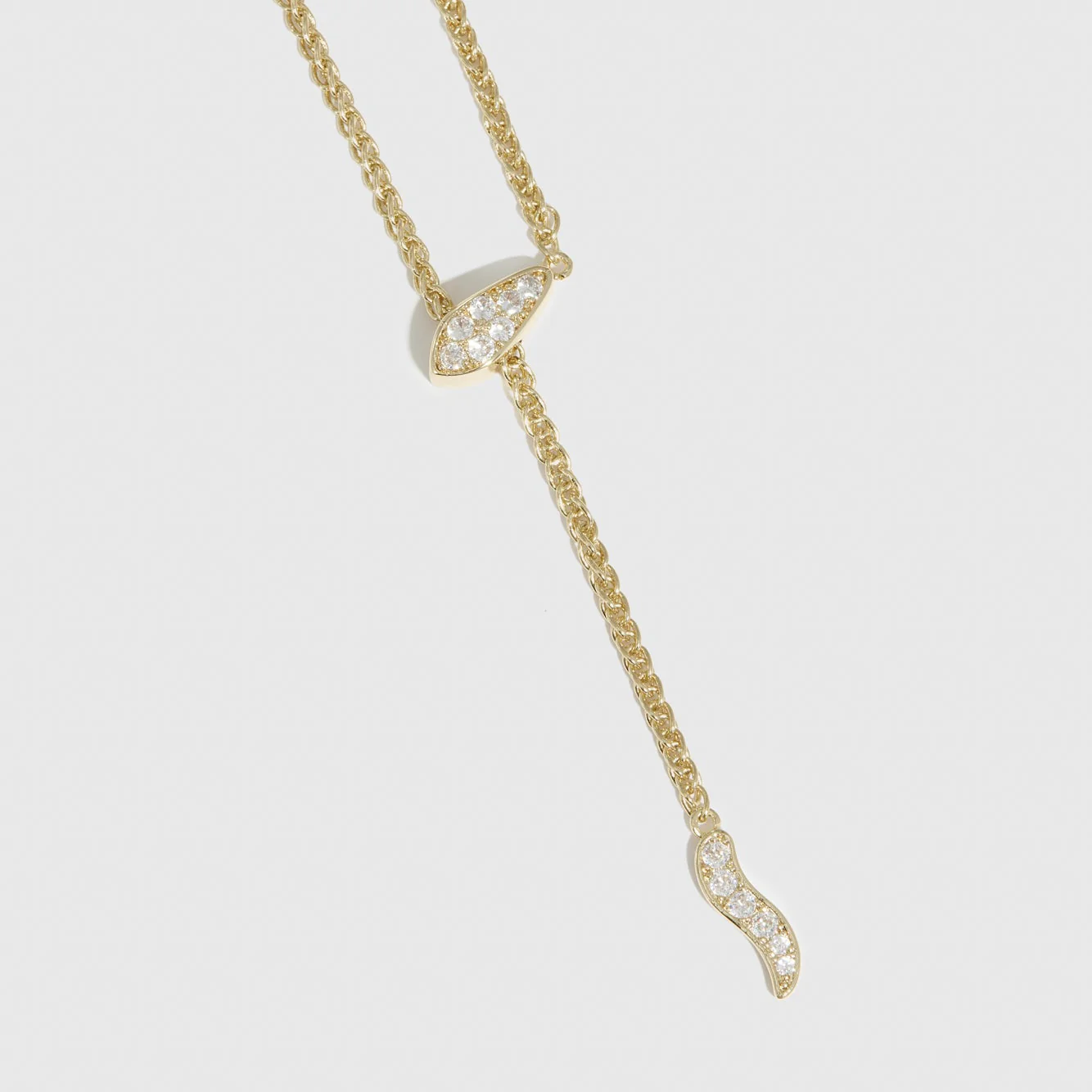 Snake Lariat Necklace - Image 4