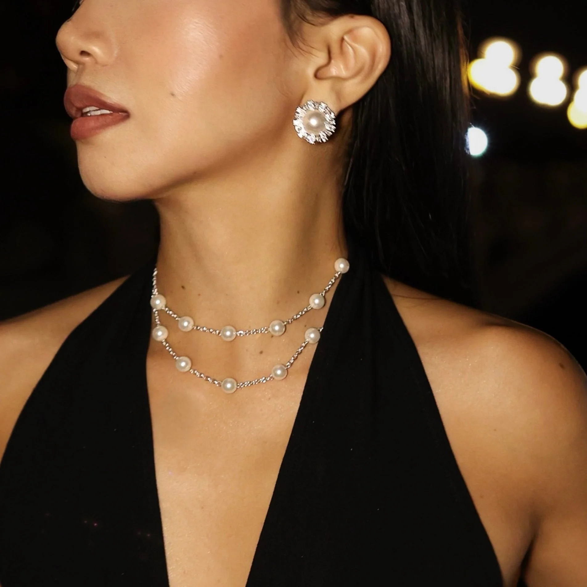 Vintage Stud Earrings - Image 2