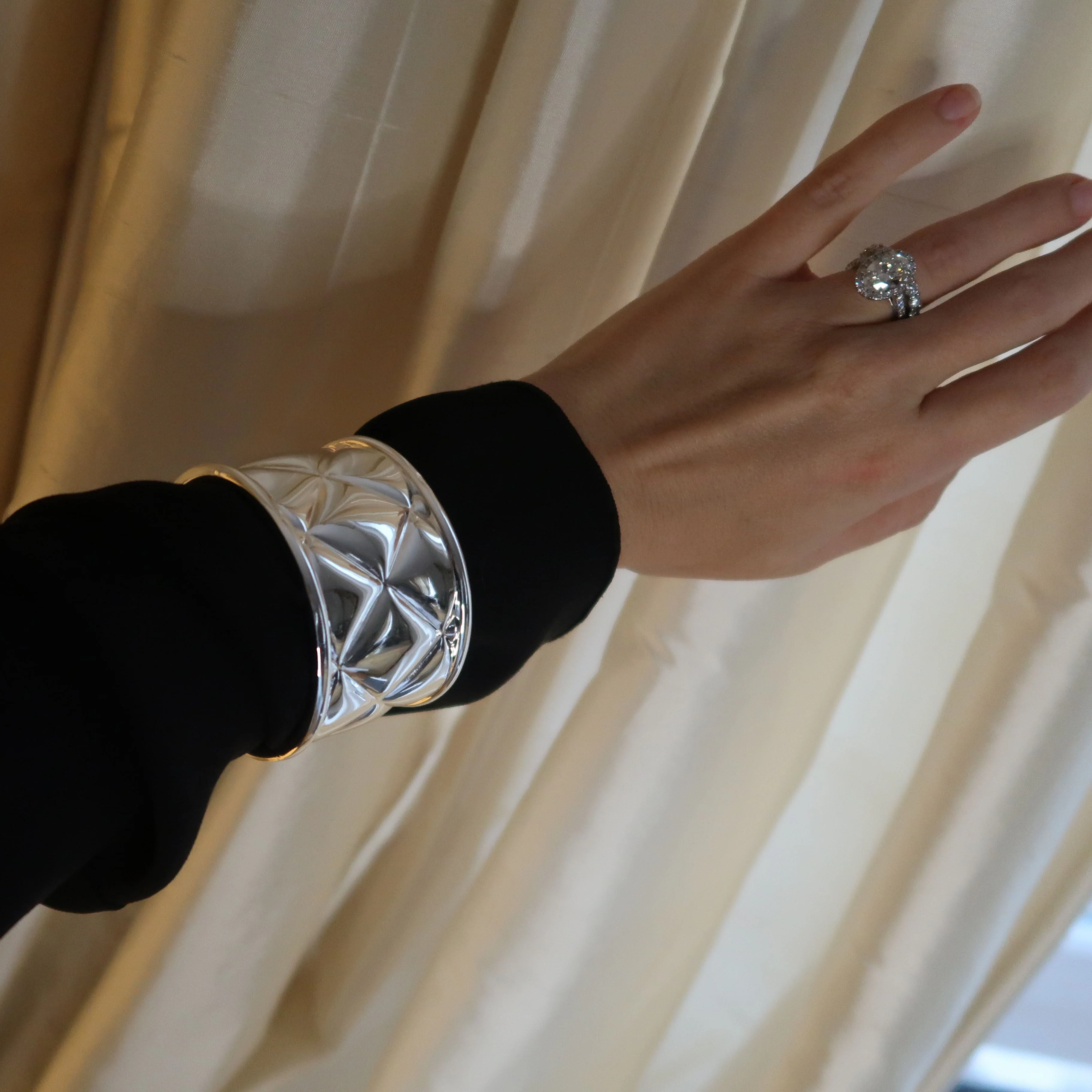 Quilted Cuff Bracelet - Image 7