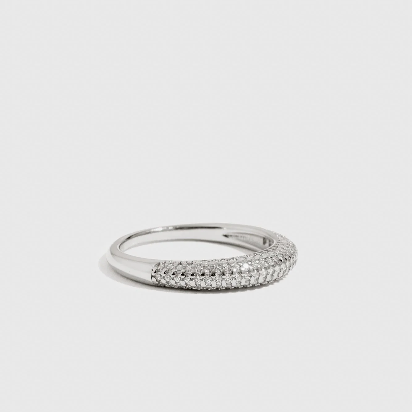 Pavé Delicate Dome Ring - Image 4