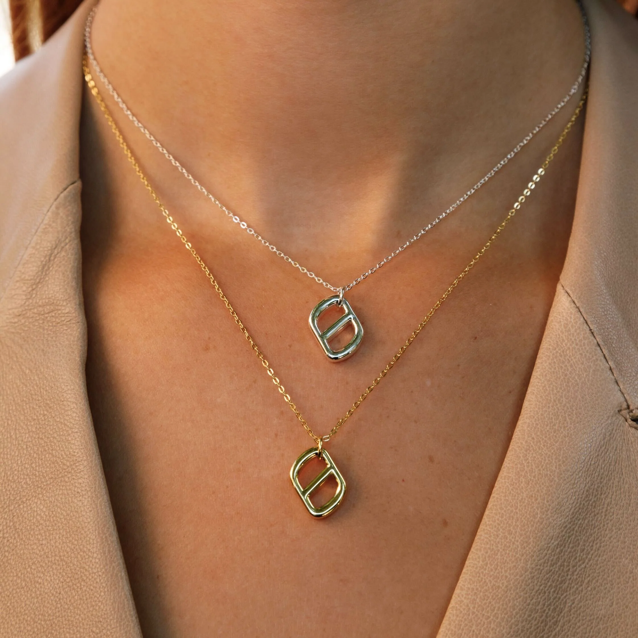 Plain Monogram Pendant - Image 4
