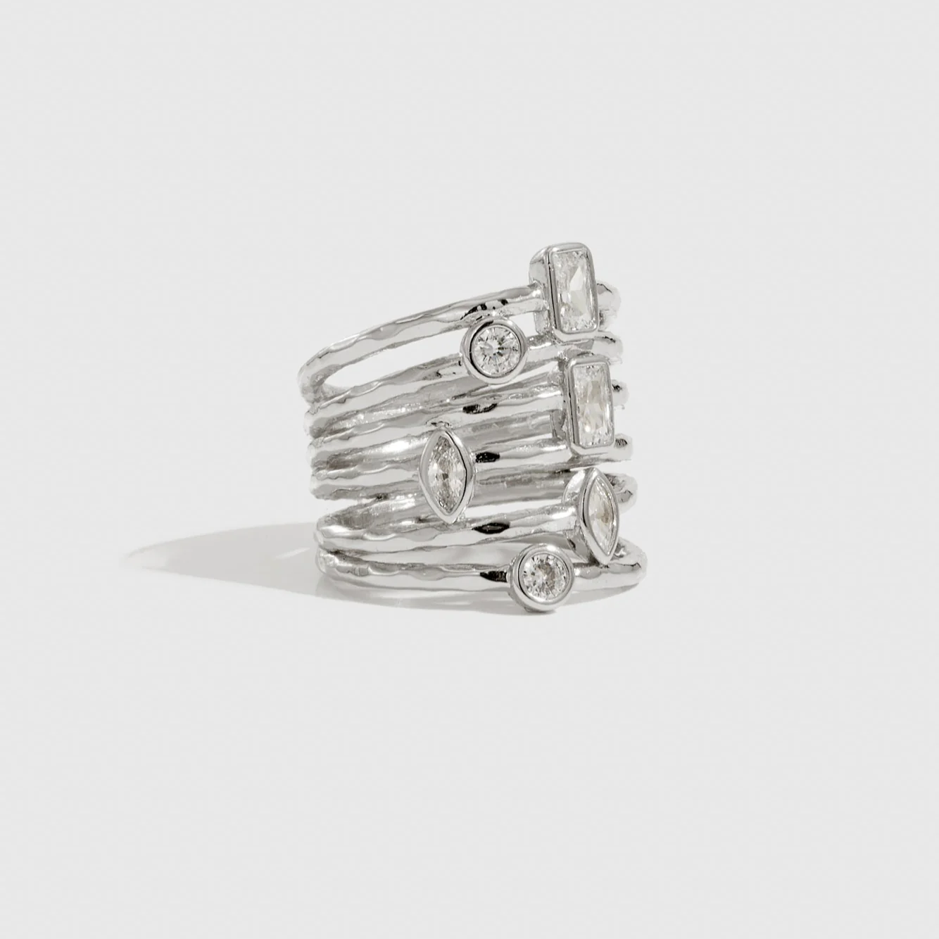 Raw Stacked Ring - Image 3