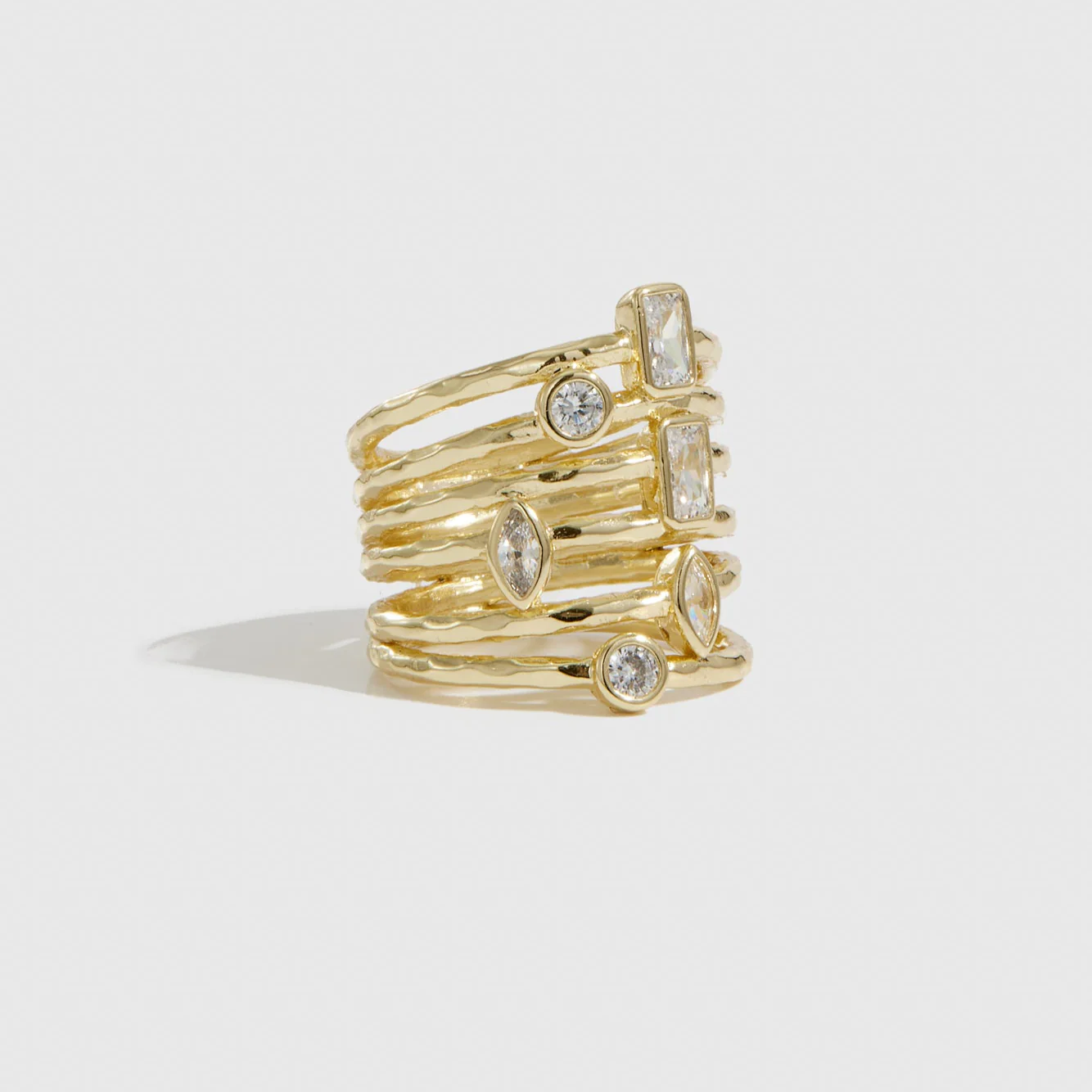 Raw Stacked Ring - Image 3