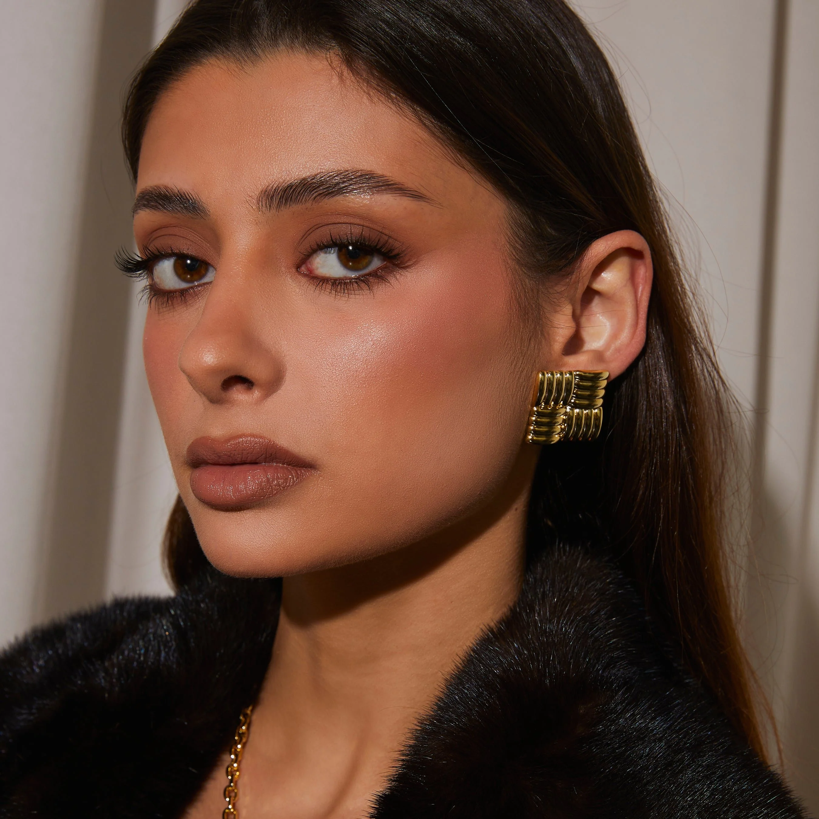 Retro Stud Earrings - Image 2