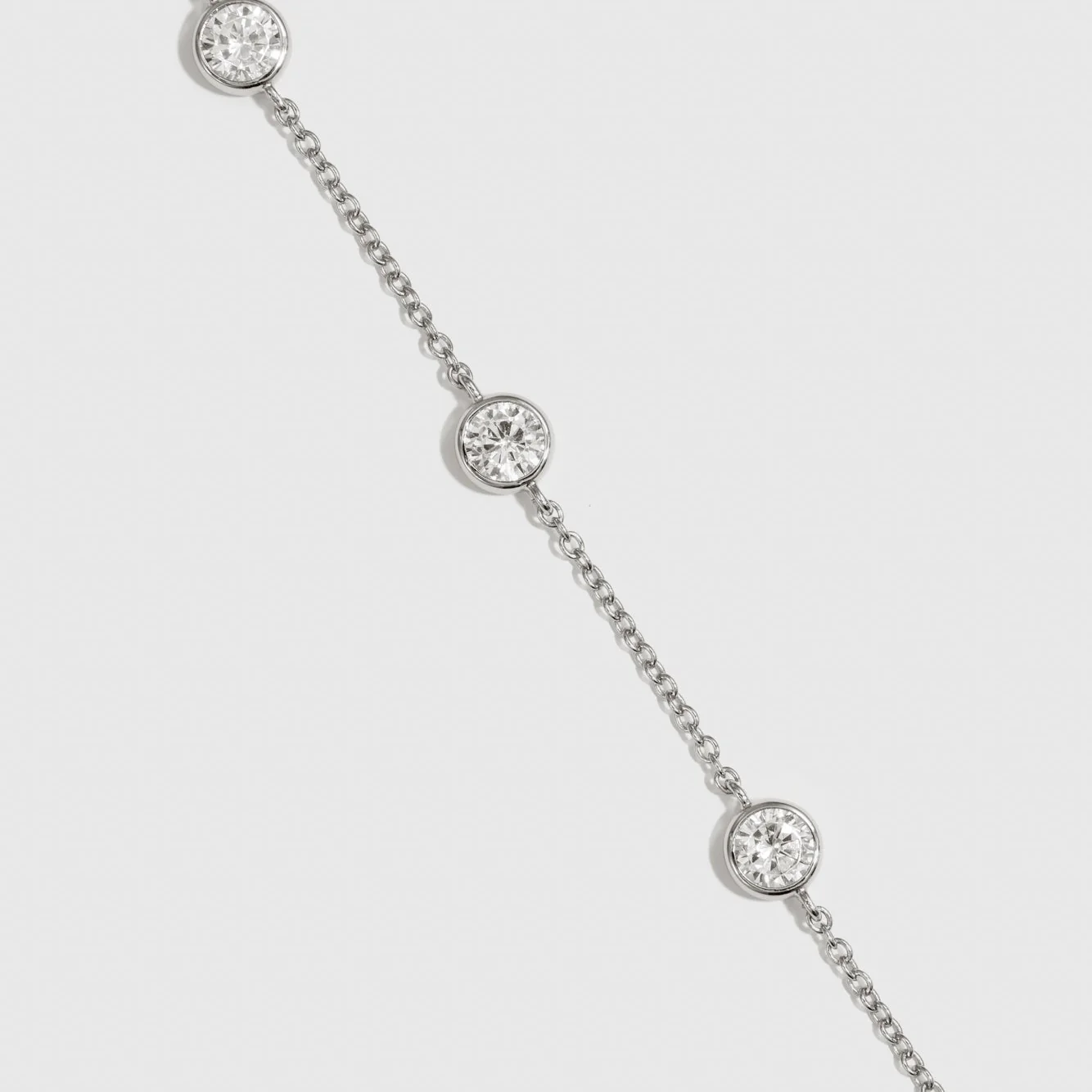 Round-Cut Multi Bezel Bracelet - Image 3