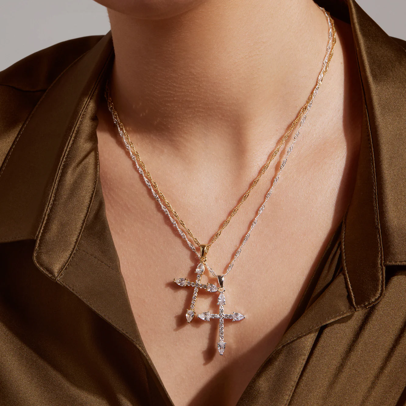 Sacred Cross Necklace - Image 3
