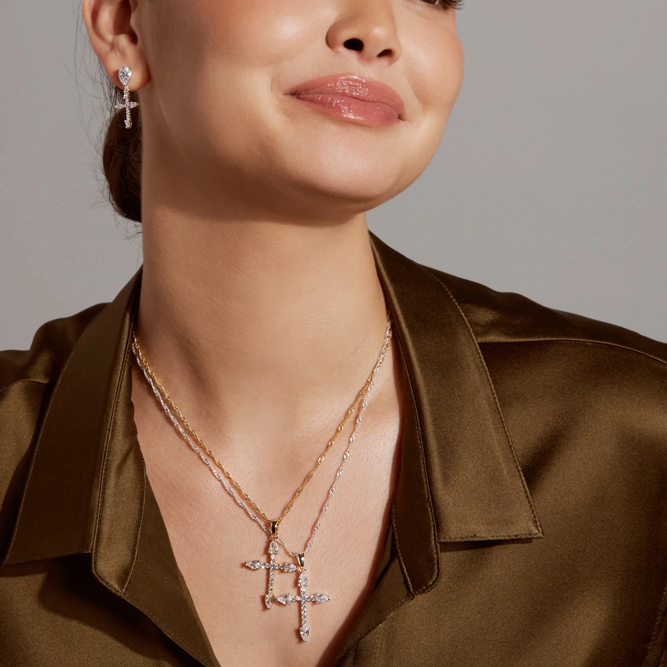 Sacred Cross Necklace - Image 4