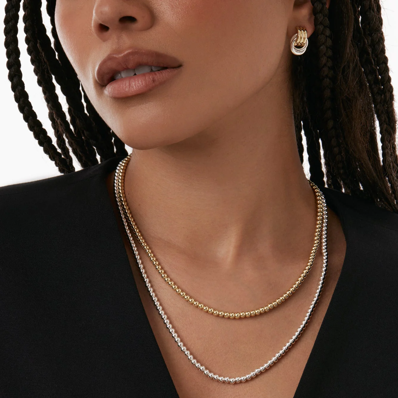Small Beaded Necklace - Image 3