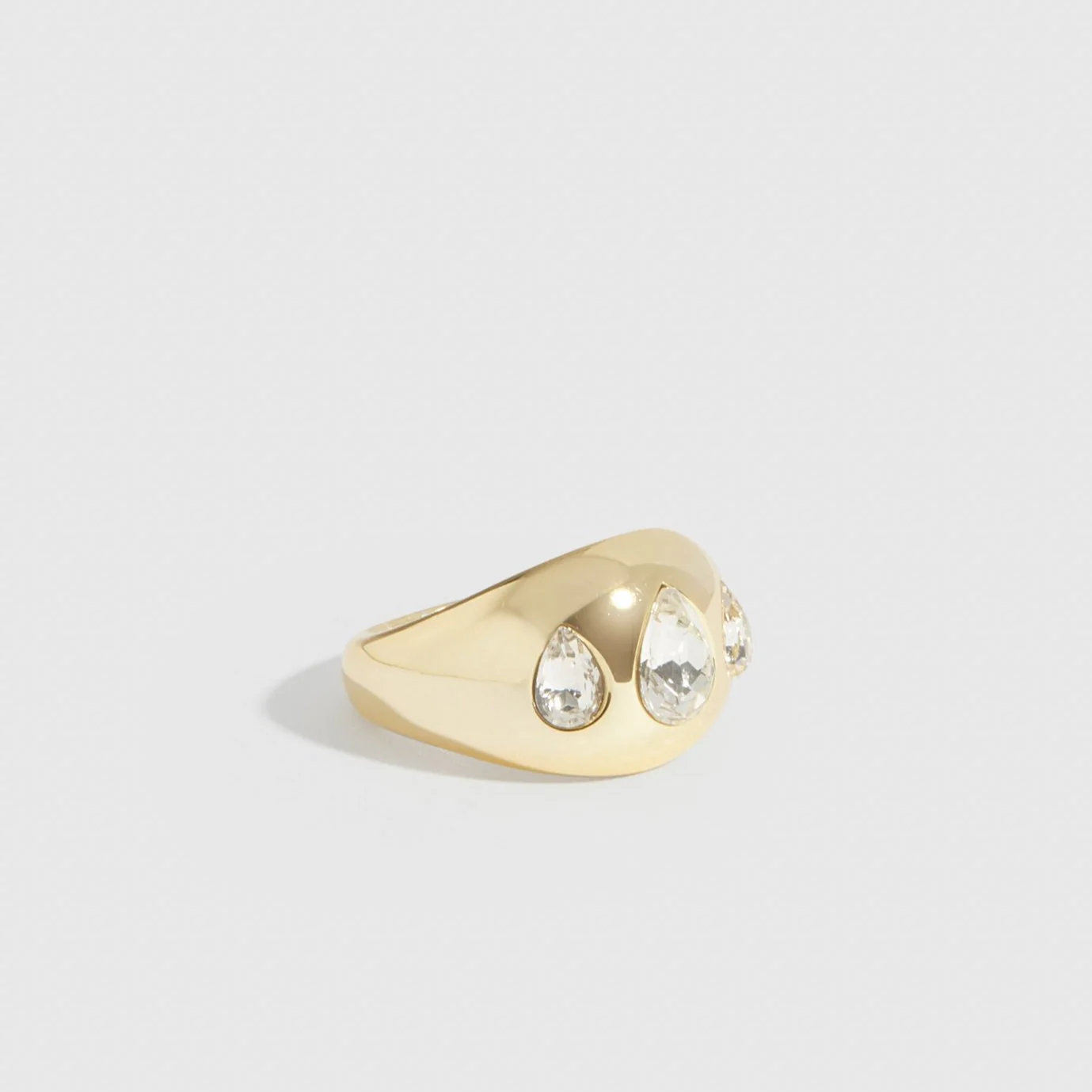 Teardrops Dome Ring - Image 4