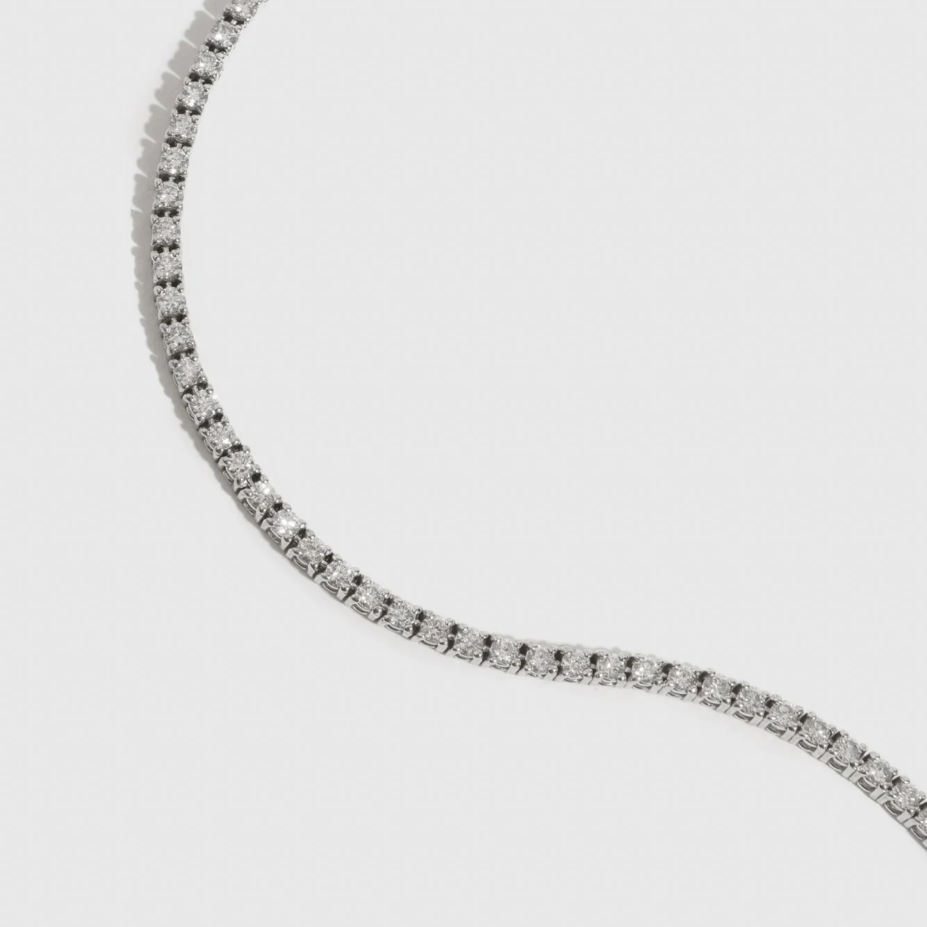 Tennis Necklace in Lab Grown Diamonds - Image 6