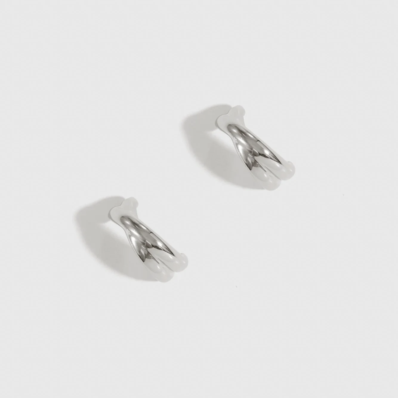 X’s Hoop Earrings